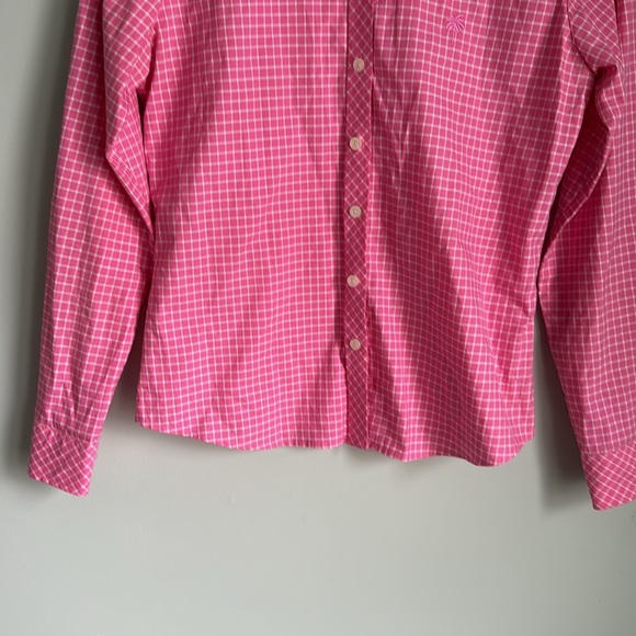 Lilly pullitzer cotton button down shirt 6P - Picture 4 of 9